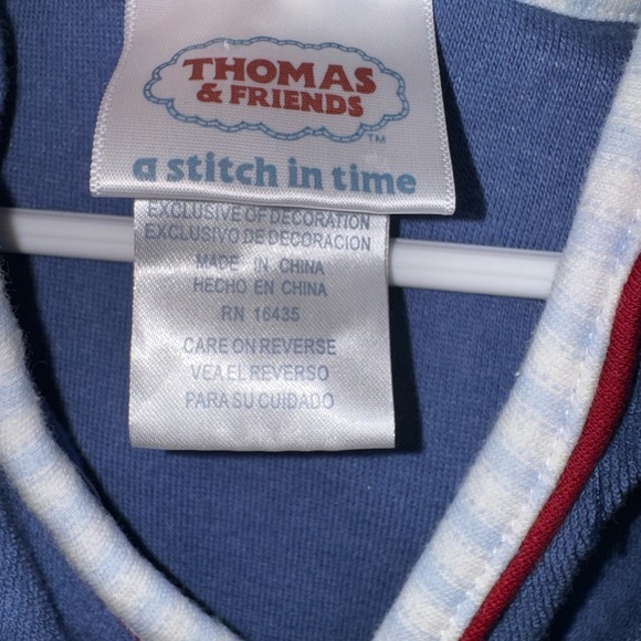 Thomas the Train Thomas and Friends Boys Terrycloth Robe 6/9m EUC - Picture 5 of 6
